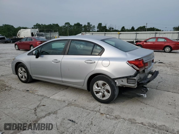 2015 Honda Civic LX z VIN 19XFB2F59FE060541, wystawiony jako Copart lot #58024495 z przebiegiem 76 472 mil mil oraz Szkoda całkowita • Salvage title. Historia ofert i sprzedaży dostępna na DreamBid. Obrazek 2.