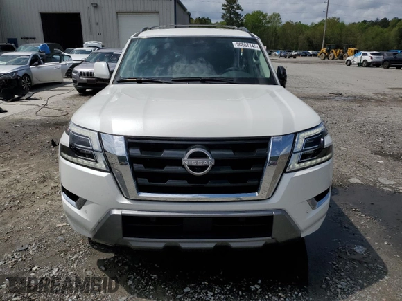 2023 Nissan Armada SL with VIN JN8AY2BC2P9180365, listed as a Copart auction lot 50867145 with 8,729 mi miles and Non Repairable. Bid and sale history available at carsss.com. Image 5.