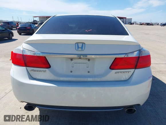 2014 Honda Accord Sport with VIN 1HGCR2F5XEA299260, listed as a IAAI auction lot 41681148 with 193,686 mi miles and . Bid and sale history available at carsss.com. Image 16.
