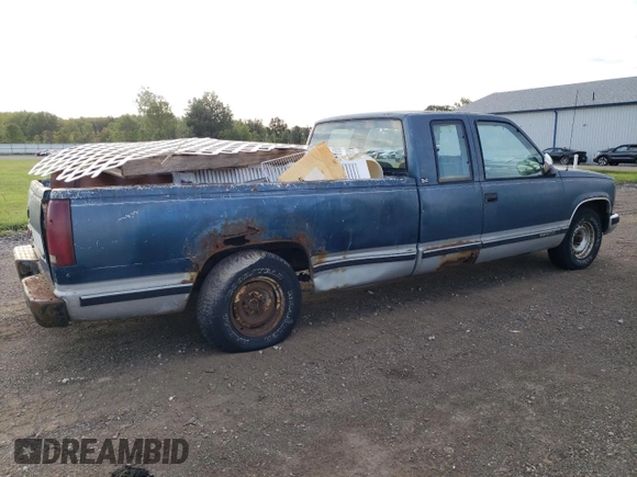 1991 GMC Sierra 1500 with VIN 2GTEC19H2M1540763, listed as a Copart auction lot 70480694 with 379,189 mi miles and Salvage Title. Bid and sale history available at DreamBid. Image 3.