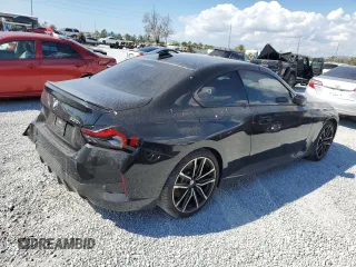 2022 BMW 2 Series 230i with VIN 3MW23CM03N8C59765, listed as a Copart auction lot 44699035 with 14,101 mi miles and Salvage Title. Bid and sale history available at carsss.com. Image 3.