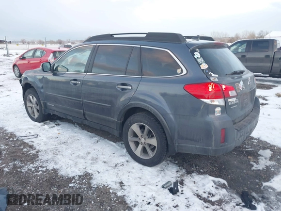 2014 Subaru Outback Limited with VIN 4S4BRBPC8E3299975, listed as a IAAI auction lot 40965409 with 86,721 mi miles and . Bid and sale history available at DreamBid. Image 3.