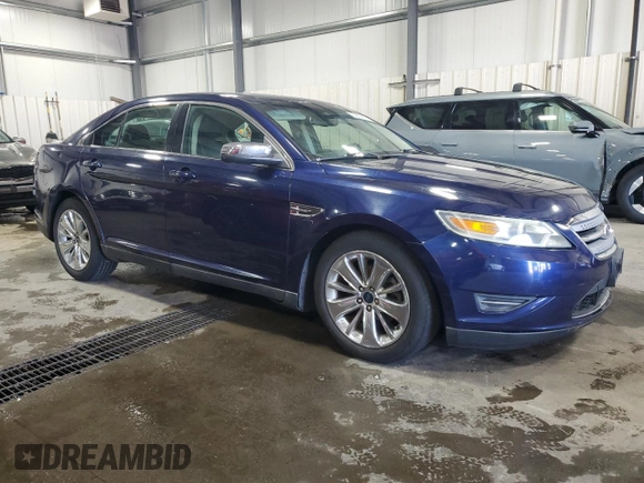 2011 Ford Taurus Limited with VIN 1FAHP2FW2BG136488, listed as a Copart auction lot 62852975 with 216,879 mi miles and Salvage title. Bid and sale history available at DreamBid. Image 4.