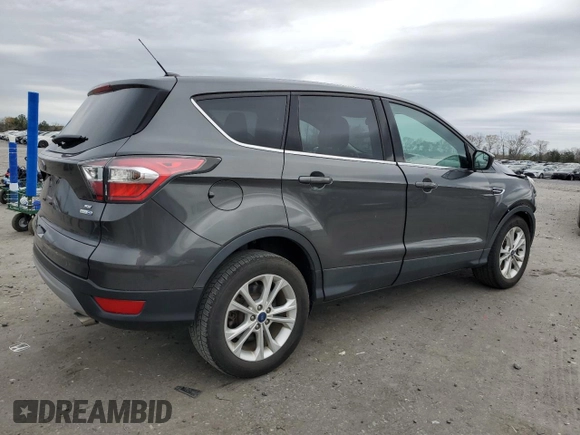2017 Ford Escape SE with VIN 1FMCU9GD7HUA10460, listed as a Copart auction lot 51753655 with 109,494 mi miles and Salvage Title. Bid and sale history available at DreamBid. Image 3.