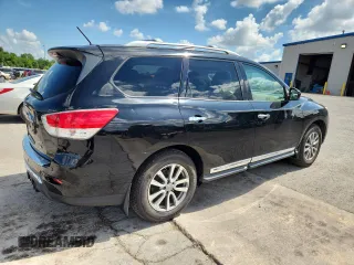 2016 Nissan Pathfinder Platinum z VIN 5N1AR2MM0GC615204, wystawiony jako Copart lot #63097975 z przebiegiem 117 098 mil mil oraz Szkoda całkowita • Salvage title. Historia ofert i sprzedaży dostępna na DreamBid. Obrazek 3.