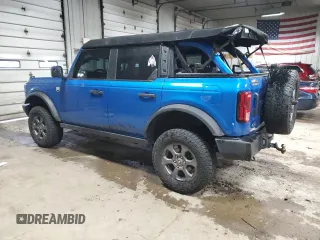 2023 Ford Bronco z VIN 1FMDE5BH0PLB56286, wystawiony jako Copart lot #57166655 z przebiegiem 45 216 mil mil oraz Szkoda całkowita • Salvage title. Historia ofert i sprzedaży dostępna na DreamBid. Obrazek 2.