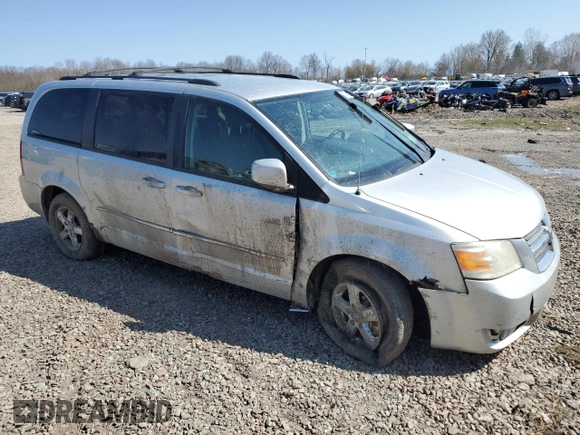 2010 Dodge Grand Caravan with VIN 2D4RN5D11AR475417, listed as a Copart auction lot 54242295 with 155,775 mi miles and Salvage Title. Bid and sale history available at DreamBid. Image 4.
