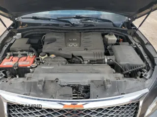2016 Infiniti QX80 with VIN JN8AZ2NF7G9611575, listed as a Copart auction lot 62261044 with 120,151 mi miles and Salvage Title. Bid and sale history available at carsss.com. Image 12.