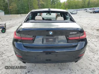 2020 BMW 3 Series 330i with VIN 3MW5R1J05L8B16852, listed as a Copart auction lot 56912105 with 75,379 mi miles and Salvage title. Bid and sale history available at DreamBid. Image 6.