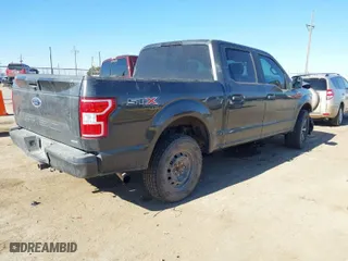 2020 Ford F-150 XL with VIN 1FTEW1EP8LKF17426, listed as a IAAI auction lot 41327615 with 75,112 mi miles. Bid and sale history available at carsss.com. Image 4.