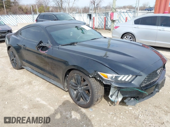 2017 Ford Mustang EcoBoost z VIN 1FA6P8TH3H5351723, wystawiony jako IAAI lot #41883990 z przebiegiem 120 520 mil mil oraz . Historia ofert i sprzedaży dostępna na DreamBid. Obrazek 1.