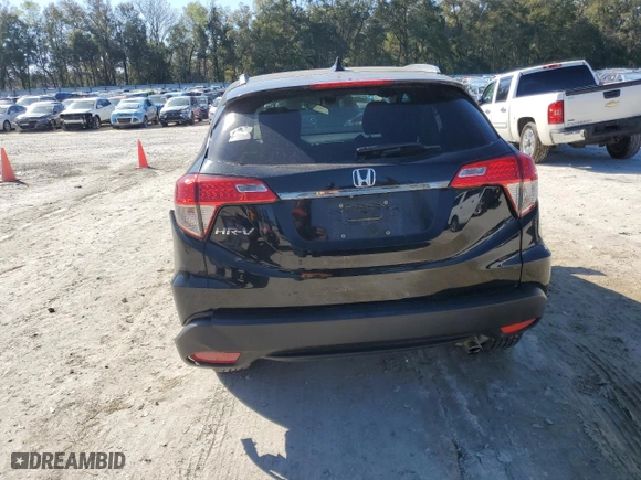 2019 Honda HR-V EX with VIN 3CZRU5H58KM717958, listed as a Copart auction lot 46308205 with 26,534 mi miles and Salvage Title. Bid and sale history available at carsss.com. Image 6.