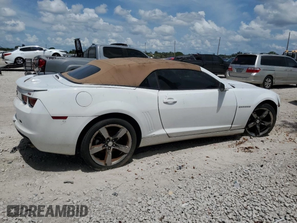 2011 Chevrolet Camaro 2LT z VIN 2G1FC3DD6B9213245, wystawiony jako Copart lot #58868375 z przebiegiem 113 699 mil mil oraz Czysty tytuł • Clean title. Historia ofert i sprzedaży dostępna na DreamBid. Obrazek 3.