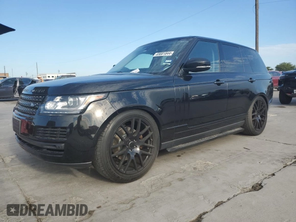 2015 Land Rover Range Rover with VIN SALGR2VF9FA240821, listed as a Copart auction lot 69001844 with 136,243 mi miles and Clean Title. Bid and sale history available at carsss.com. Image 1.