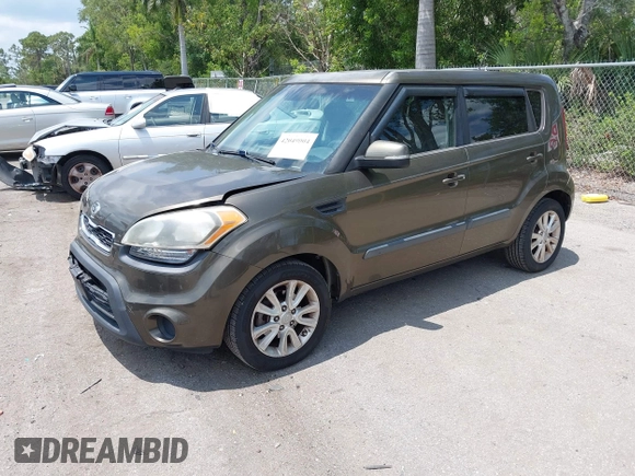 2012 Kia Soul + with VIN KNDJT2A66C7440908, listed as a IAAI auction lot 42049004 with 63,083 mi miles and . Bid and sale history available at DreamBid. Image 17.