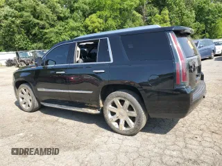 2018 Cadillac Escalade Luxury with VIN 1GYS3BKJ9JR253391, listed as a Copart auction lot 57658795 with Not provided miles and Salvage title. Bid and sale history available at DreamBid. Image 2.