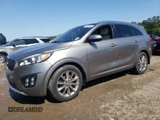 2017 Kia Sorento SXL z VIN 5XYPK4A54HG201173, wystawiony jako Copart lot #54933845 z przebiegiem 86 717 mil mil oraz Szkoda całkowita • Salvage title. Historia ofert i sprzedaży dostępna na DreamBid. Obrazek 1.