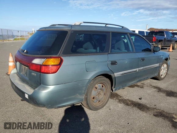 2002 Subaru Legacy L with VIN 4S3BH635X27308783, listed as a Copart auction lot 45737345 with 71,224 mi miles and Salvage title. Bid and sale history available at DreamBid. Image 3.