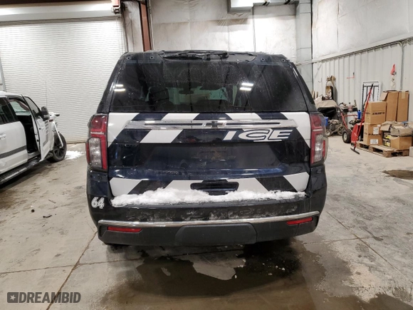 2021 Chevrolet Tahoe Commercial with VIN 1GNSKLED5MR479380, listed as a Copart auction lot 45630525 with 63,426 mi miles and Salvage Title. Bid and sale history available at carsss.com. Image 6.