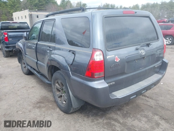2007 Toyota 4Runner SR5 with VIN JTEZU14R970084450, listed as a IAAI auction lot 42048738 with 246,699 mi miles. Bid and sale history available at carsss.com. Image 3.