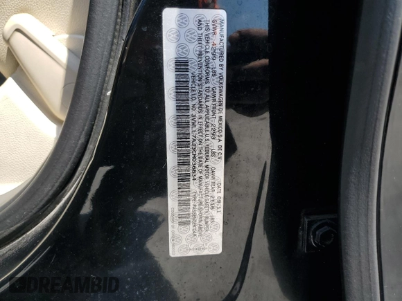 2012 Volkswagen Jetta TDI w/Premium z VIN 3VWLL7AJ3CM036834, wystawiony jako Copart lot #51161225 z przebiegiem 181 109 mil mil oraz Szkoda całkowita • Salvage title. Historia ofert i sprzedaży dostępna na DreamBid. Obrazek 12.
