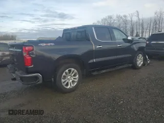 2023 Chevrolet Silverado 1500 LTZ with VIN 1GCUDGE82PZ300156, listed as a Copart auction lot 50273805 with 20,258 mi miles and Salvage Title. Bid and sale history available at carsss.com. Image 3.
