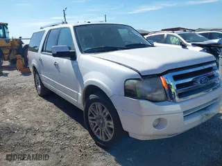 2011 Ford Expedition EL Limited with VIN 1FMJK1K51BEF09576, listed as a IAAI auction lot 41591224 with 270,236 mi miles. Bid and sale history available at carsss.com. Image 1.