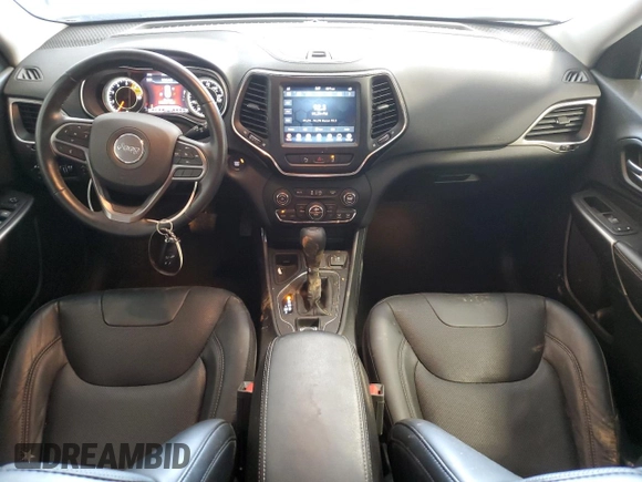 2021 Jeep Cherokee Latitude Lux with VIN 1C4PJLMN0MD150479, listed as a Copart auction lot 57290033 with 21,870 mi miles. Bid and sale history available at carsss.com. Image 8.