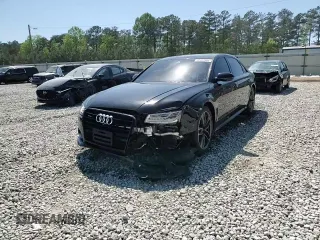 2017 Audi A8 with VIN WAU44AFD0HN006074, listed as a Copart auction lot 52421465 with 144,744 mi miles and Salvage title. Bid and sale history available at DreamBid. Image 13.