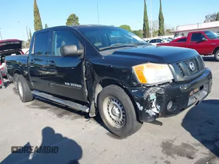 2010 Nissan Titan SE with VIN 1N6BA0EK8AN326047, listed as a IAAI auction lot 41820275 with 132,774 mi miles. Bid and sale history available at carsss.com. Image 1.
