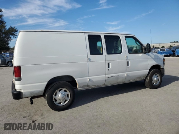 2009 Ford Econoline Cargo Commercial with VIN 1FTNE14W59DA91459, listed as a Copart auction lot 76513444 with 269,286 mi miles and Salvage Title. Bid and sale history available at DreamBid. Image 3.