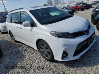 2018 Toyota Sienna SE with VIN 5TDXZ3DC6JS934883, listed as a Copart auction lot 47573264 with 123,524 mi miles and Salvage title. Bid and sale history available at DreamBid. Image 4.