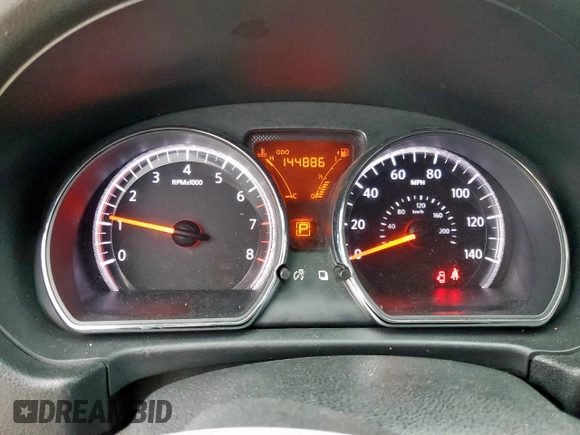 2012 Nissan Versa SV z VIN 3N1CN7AP3CL940595, wystawiony jako Copart lot #60862945 z przebiegiem 144 886 mil mil oraz Szkoda całkowita • Salvage title. Historia ofert i sprzedaży dostępna na DreamBid. Obrazek 9.