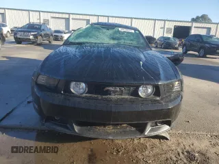 2011 Ford Mustang GT with VIN 1ZVBP8CFXB5148971, listed as a Copart auction lot 43410075 with 150,070 mi miles and Salvage Title. Bid and sale history available at carsss.com. Image 5.