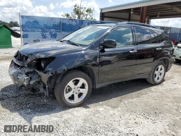 2008 Lexus RX 350 z VIN JTJGK31U880015219, wystawiony jako Copart lot #60251925 z przebiegiem 181 024 mil mil oraz Szkoda całkowita • Salvage title. Historia ofert i sprzedaży dostępna na DreamBid. Obrazek 1.