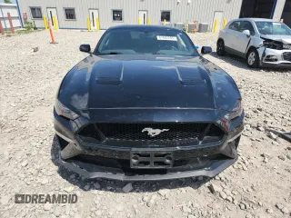 2019 Ford Mustang GT with VIN 1FA6P8CF0K5185215, listed as a Copart auction lot 61682205 with 36,356 mi miles and Salvage title. Bid and sale history available at DreamBid. Image 5.