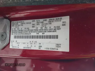 2016 Ford Escape SE with VIN 1FMCU0G78GUB84235, listed as a IAAI auction lot 41924954 with 120,898 mi miles. Bid and sale history available at carsss.com. Image 9.