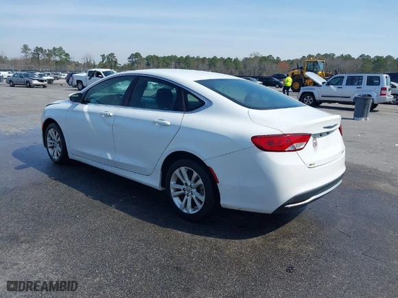 2015 Chrysler 200 Limited with VIN 1C3CCCAB0FN593655, listed as a IAAI auction lot 41746879 with 171,551 mi miles. Bid and sale history available at carsss.com. Image 3.