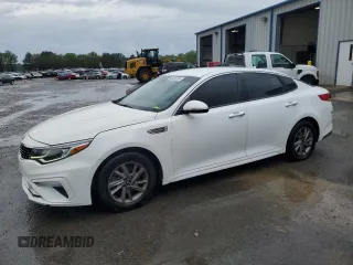 2020 Kia Optima LX with VIN 5XXGT4L35LG388851, listed as a Copart auction lot 51664935 with 117,256 mi miles and Salvage Title. Bid and sale history available at carsss.com. Image 1.