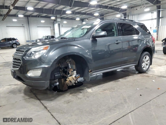 2017 Chevrolet Equinox LT with VIN 2GNFLFEKXH6175560, listed as a Copart auction lot 51465785 with 183,984 mi miles and Salvage Title. Bid and sale history available at carsss.com. Image 1.