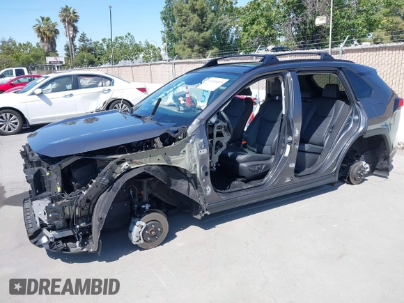 2024 Toyota RAV4 Hybrid XLE Premium with VIN 2T3B6RFV4RW048222, listed as a IAAI auction lot 42415103 with Not provided miles and . Bid and sale history available at DreamBid. Image 17.