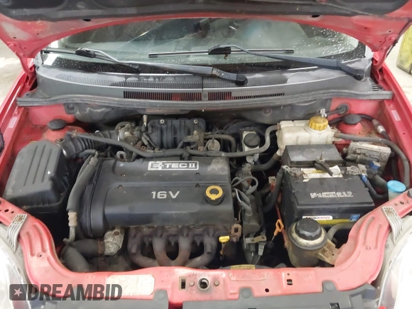 2008 Chevrolet Aveo LS with VIN KL1TD56618B041867, listed as a IAAI auction lot 42208722 with 133,667 mi miles and . Bid and sale history available at DreamBid. Image 10.