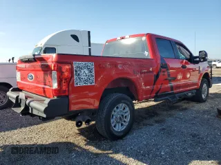 2017 Ford Super Duty F-250 SRW Lariat with VIN 1FT7W2BT5HEF48638, listed as a Copart auction lot 45609295 with 145,510 mi miles and Salvage Title. Bid and sale history available at carsss.com. Image 4.