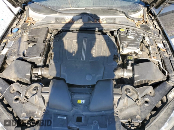 2014 Jaguar XF SC with VIN SAJWA0EX3E8U29494, listed as a Copart auction lot 76844324 with 103,776 mi miles and Clean Title. Bid and sale history available at DreamBid. Image 11.