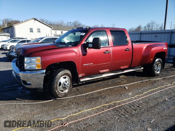 2013 Chevrolet Silverado 3500HD LT with VIN 1GC4K0C89DF220950, listed as a Copart auction lot 81939714 with 169,452 mi miles and Salvage Title. Bid and sale history available at carsss.com. Image 1.