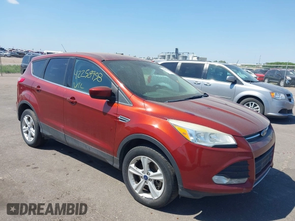 2014 Ford Escape SE with VIN 1FMCU9GX0EUC38743, listed as a IAAI auction lot 42258938 with 223,658 mi miles and . Bid and sale history available at DreamBid. Image 1.