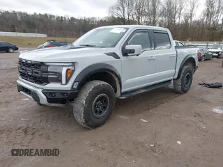 2024 Ford F-150 Raptor with VIN 1FTFW1RG1RFB44939, listed as a IAAI auction lot 41579404 with 3,597 mi miles and . Bid and sale history available at DreamBid. Image 17.
