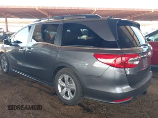 2019 Honda Odyssey EX z VIN 5FNRL6H55KB029225, wystawiony jako IAAI lot #42414004 z przebiegiem 71 265 mil mil oraz . Historia ofert i sprzedaży dostępna na DreamBid. Obrazek 3.