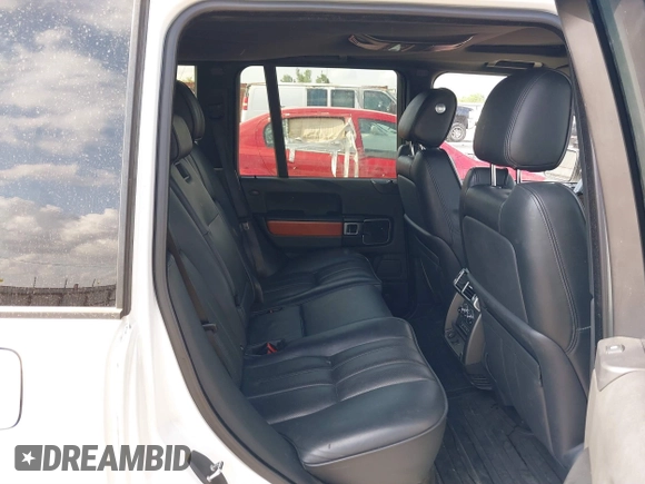 2012 Land Rover Range Rover HSE Lux with VIN SALMF1D43CA371907, listed as a IAAI auction lot 40171495 with 99,201 mi miles and . Bid and sale history available at DreamBid. Image 8.