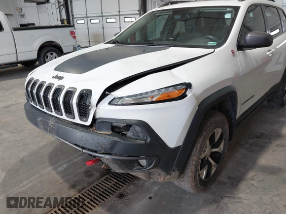 2017 Jeep Cherokee Trailhawk with VIN 1C4PJMBS5HW614956, listed as a IAAI auction lot 42079991 with 143,378 mi miles and . Bid and sale history available at DreamBid. Image 6.